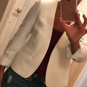 White blazer